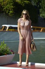 CLAUDIA GERINI Arrives at Excelsior Hotel in Venice 09/08/2020