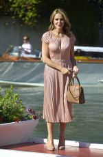 CLAUDIA GERINI Arrives at Excelsior Hotel in Venice 09/08/2020