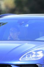 DAKOTA FANNING Drive Her New Porsche Out in Los Angeles 09/25/2020