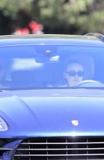 DAKOTA FANNING Drive Her New Porsche Out in Los Angeles 09/25/2020