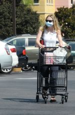 DAKOTA FANNING Out Shopping at Vons in Burbank 09/29/2020