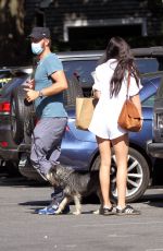 DAKOTA JOHNSON and Chris Martin Out Shopping in New York 09/07/2020