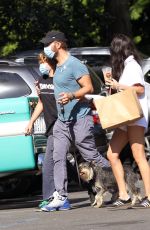 DAKOTA JOHNSON and Chris Martin Out Shopping in New York 09/07/2020
