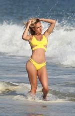 DASHA INYUTKINA in Bikini for 138 Water Photoshoot at a Beach in Malibu 09/14/2020