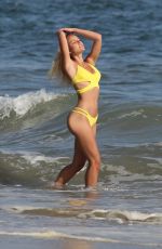 DASHA INYUTKINA in Bikini for 138 Water Photoshoot at a Beach in Malibu 09/14/2020