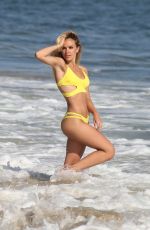 DASHA INYUTKINA in Bikini for 138 Water Photoshoot at a Beach in Malibu 09/14/2020