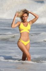 DASHA INYUTKINA in Bikini for 138 Water Photoshoot at a Beach in Malibu 09/14/2020