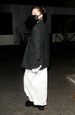 DELILAH HAMLIN Arrives at Delilah in West Hollywood 09/13/2020
