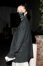 DELILAH HAMLIN Arrives at Delilah in West Hollywood 09/13/2020