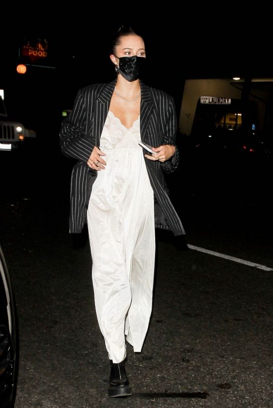 DELILAH HAMLIN Arrives at Delilah in West Hollywood 09/13/2020
