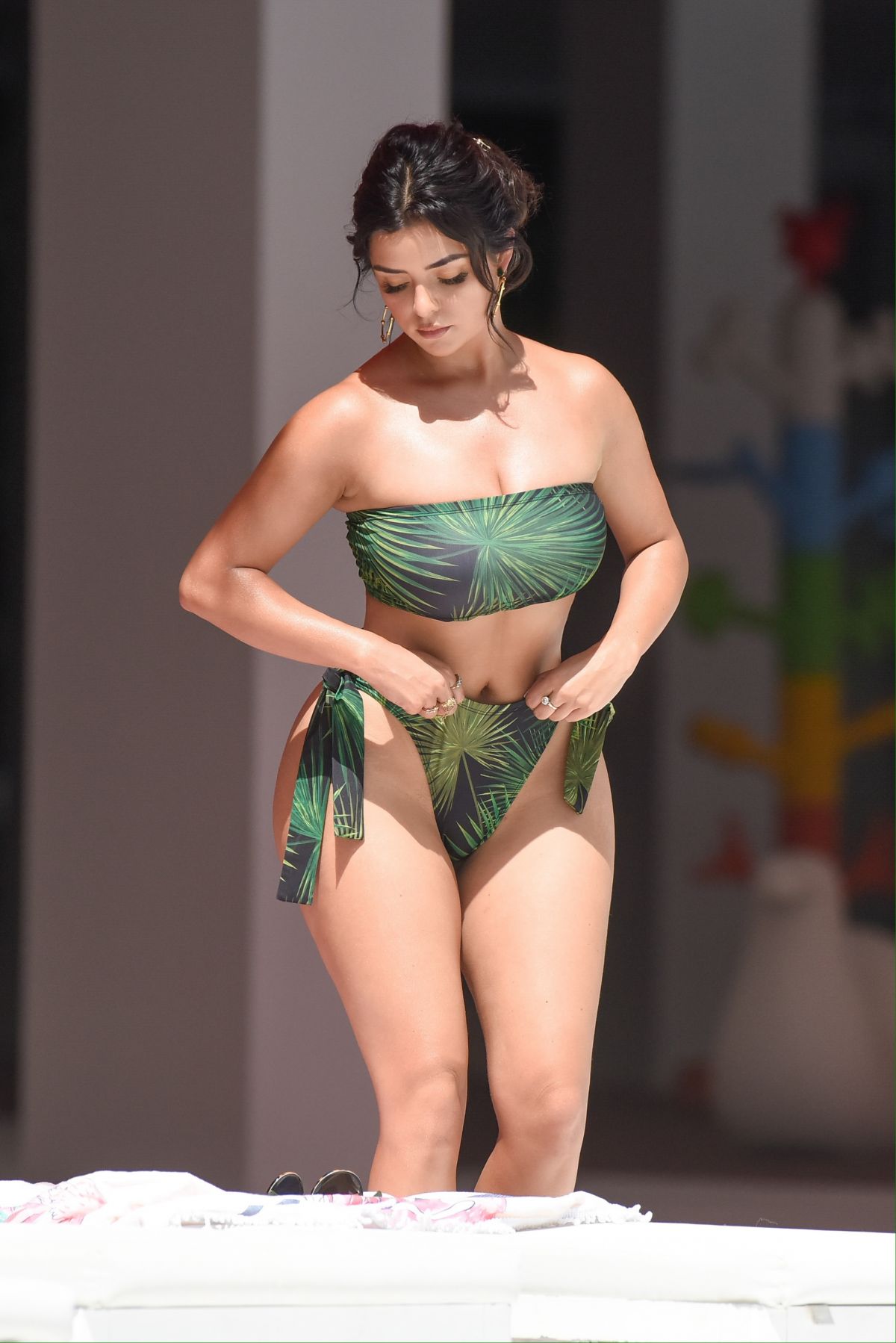 Demi Rose Mawby In Bikini At A Pool In Spain 08 21 2020
