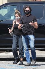DENISE RICHARDS and Aaron Phypers Out in Malibu 09/23/2020