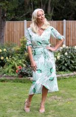 DENISE VAN OUTEN on the Set of The Only Way is Essex 09/06/2020