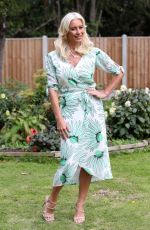 DENISE VAN OUTEN on the Set of The Only Way is Essex 09/06/2020