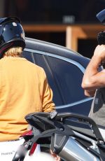 DIANE KRUGER and Norman Reedus Riding a Motorcycle Out in Malibu 09/03/2020