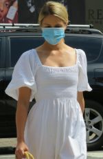 DIANNA AGRON Wearing a Mask Out in New York 09/03/2020 