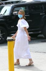 DIANNA AGRON Wearing a Mask Out in New York 09/03/2020 