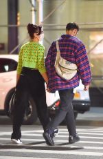 DUA LIPA and Anwar Hadid Out for Dinner in New York 09/21/2020