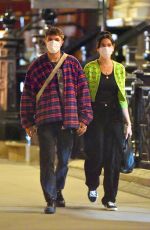 DUA LIPA and Anwar Hadid Out for Dinner in New York 09/21/2020