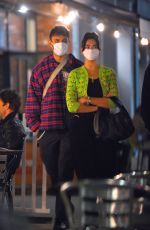 DUA LIPA and Anwar Hadid Out for Dinner in New York 09/21/2020