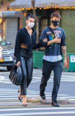 DUA LIPA and Anwar Hadid Out in New York 09/28/2020