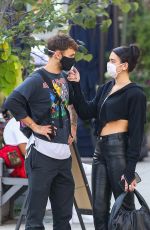 DUA LIPA and Anwar Hadid Out in New York 09/28/2020