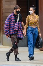 DUA LIPA and Anwar Hadid Out in New York 09/29/2020