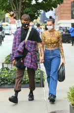 DUA LIPA and Anwar Hadid Out in New York 09/29/2020