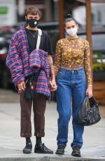 DUA LIPA and Anwar Hadid Out in New York 09/29/2020
