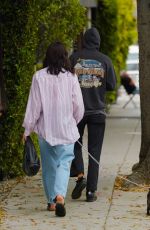 DUA LIPA and Anwar Hadid Out with Their Dog in West Hollywood 09/110/2020