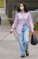 DUA LIPA and Anwar Hadid Out with Their Dog in West Hollywood 09/110/2020