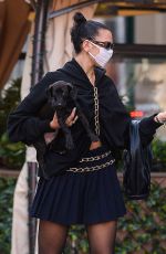 DUA LIPA Arrives at Her Apartment in New York 09/23/2020