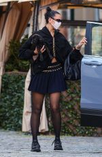 DUA LIPA Arrives at Her Apartment in New York 09/23/2020