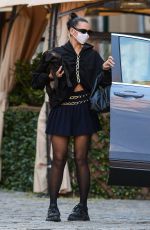 DUA LIPA Arrives at Her Apartment in New York 09/23/2020