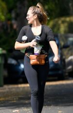ELIZABETH OLSEN Leaves a Private Gym in Sherman Oaks 09/09/2020