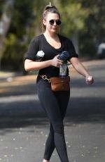 ELIZABETH OLSEN Leaves a Private Gym in Sherman Oaks 09/09/2020