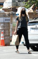 ELIZABETH OLSEN Out Shopping in Sherman Oaks 09/03/2020