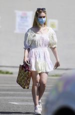 ELLE FANNING Out Shopping in Los Angeles 09/09/2020