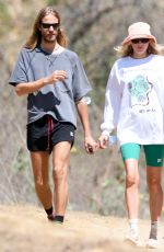 ELSA HOSK and Tom Daly Out Hiking in Los Angeles 08/31/2020