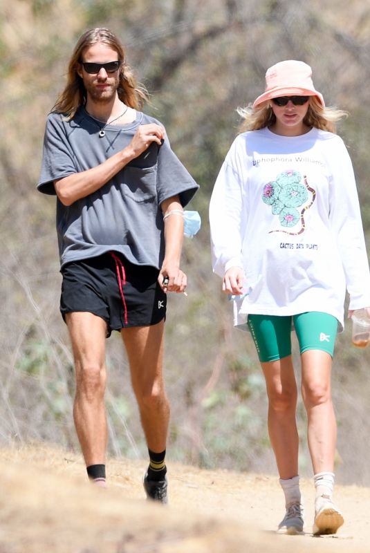 ELSA HOSK and Tom Daly Out Hiking in Los Angeles 08/31/2020
