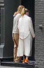 ELSA HOSK and Tom Daly Out in New York 09/17/2020