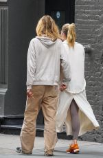 ELSA HOSK and Tom Daly Out in New York 09/17/2020