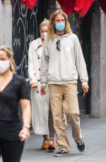 ELSA HOSK and Tom Daly Out in New York 09/17/2020
