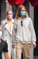 ELSA HOSK and Tom Daly Out in New York 09/17/2020