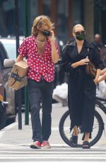 ELSA HOSK and Tom Daly Out in New York 09/28/2020