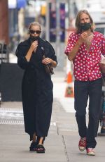 ELSA HOSK and Tom Daly Out in New York 09/28/2020