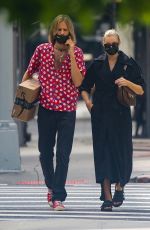 ELSA HOSK and Tom Daly Out in New York 09/28/2020