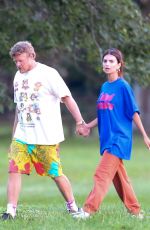 EMILY RATAJKOWSKI and Sebastian Bear McClard Out in The Hamptons 09/08/2020