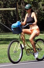 EMILY RATAJKOWSKI Out for a Bike Ride in The Hamptons 08/30/2020
