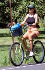 EMILY RATAJKOWSKI Out for a Bike Ride in The Hamptons 08/30/2020